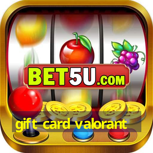 gift card valorant